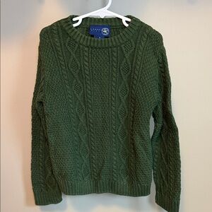 Authentic J. Khaki Kids Size 4 Dark Green Knit Sweater